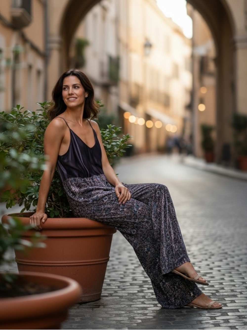 ANTHROPOLOGIE/MAEVE HALLIE JUMPSUIT